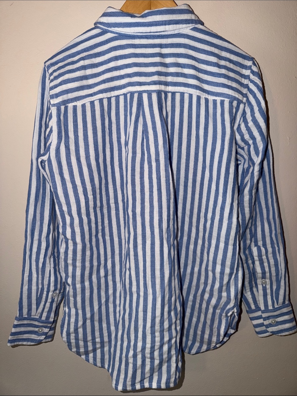 J. Crew Petite double-gauze button-up shirt Size XS petite - Picture 5 of 6